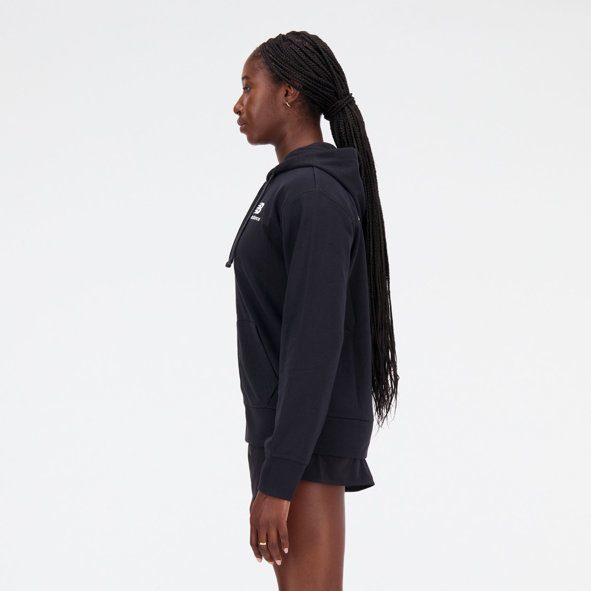 NYC Marathon NB Essentials Stacked Logo Full Zip Hoodie - 2