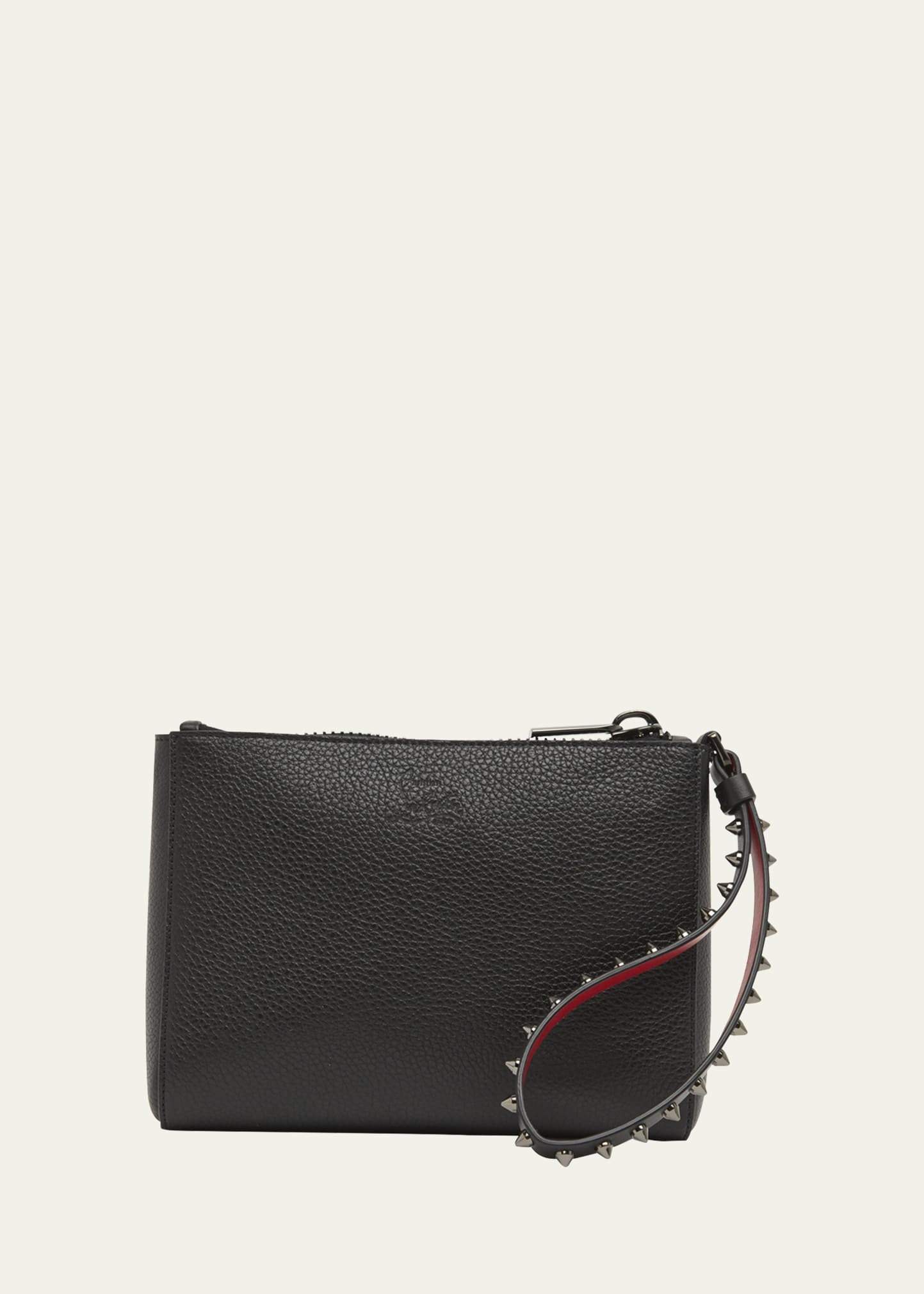 Cabata Mini Pouch Wristlet in Leather - 1