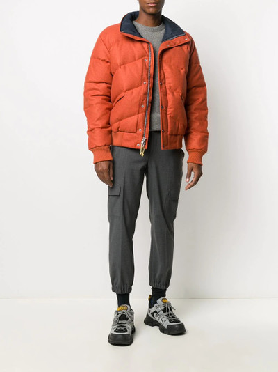 The North Face padded zip-up down jacket outlook