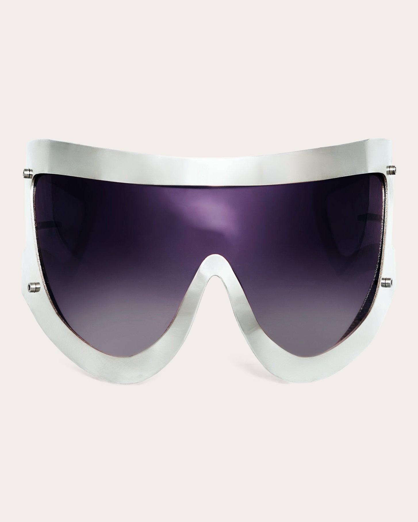 LQS Oversized Gradient Shield Sunglasses - 1