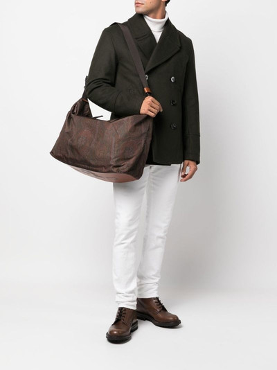 Etro paisley print holdall outlook