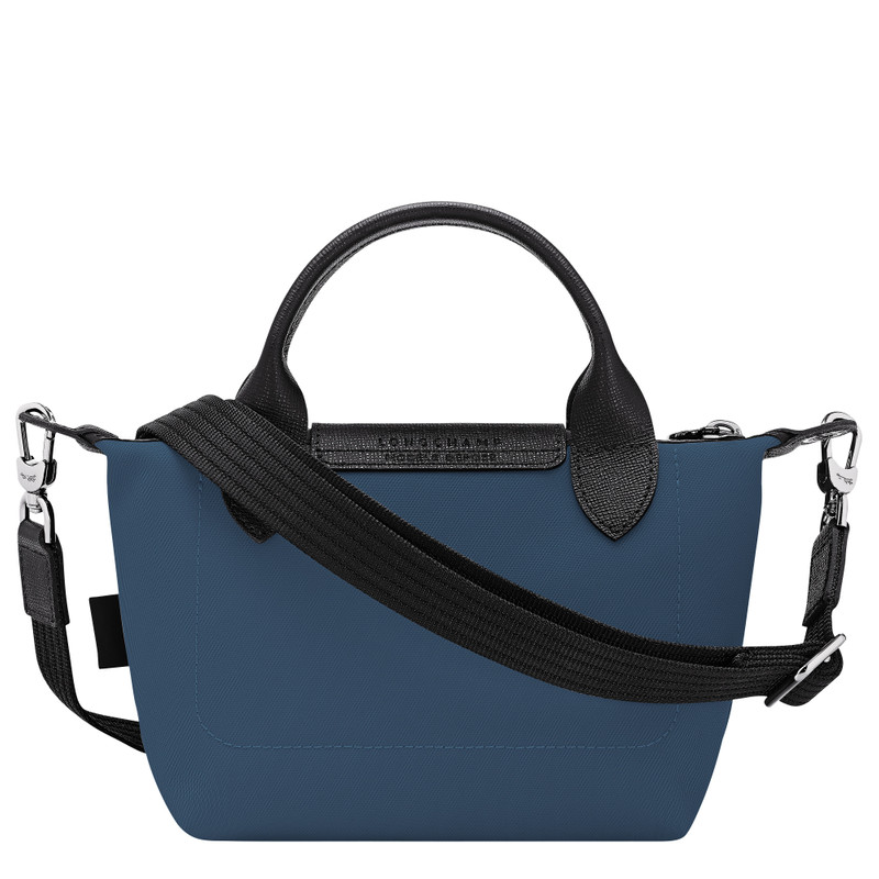 Le Pliage Energy XS Handbag Ink blue - Recycled canvas 4