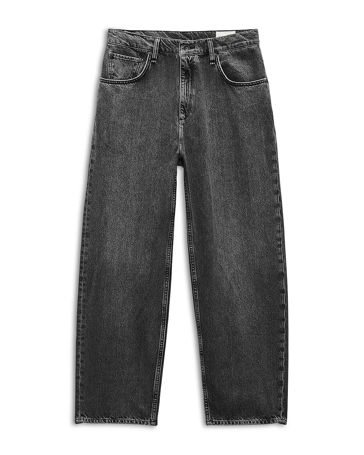 Authentic Rigid Baggy Jeans in Onyx Black - 6