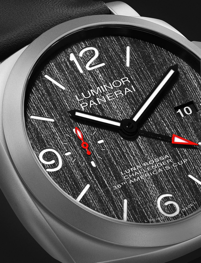 Luminor Luna Rossa GMT Automatic Titanium Watch, Ref. PAM01036 6