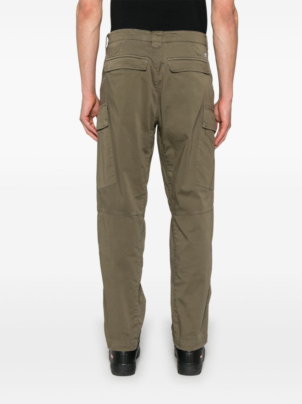 Lens-detail cargo trousers - 4