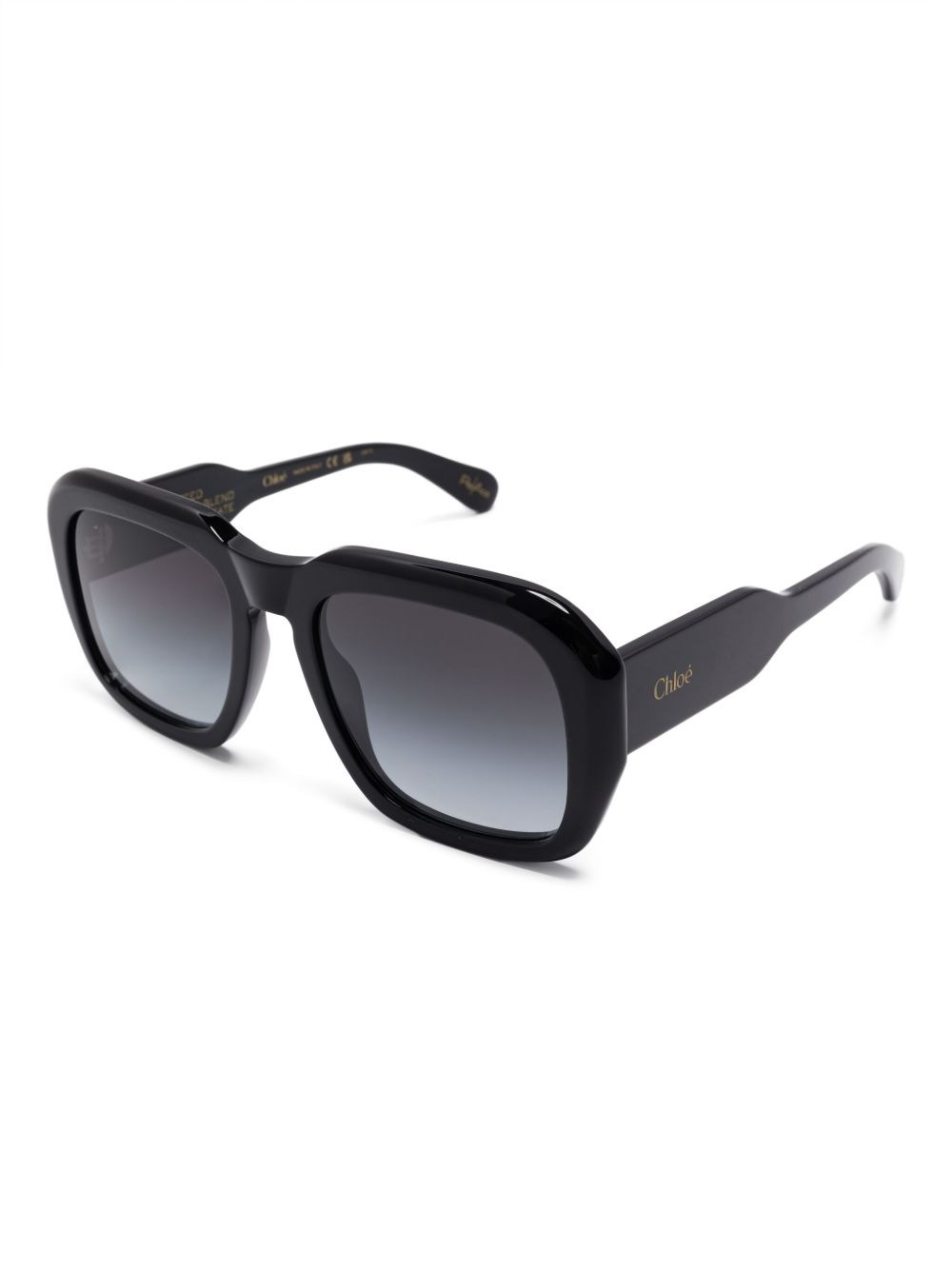 oversize-frame sunglasses - 2