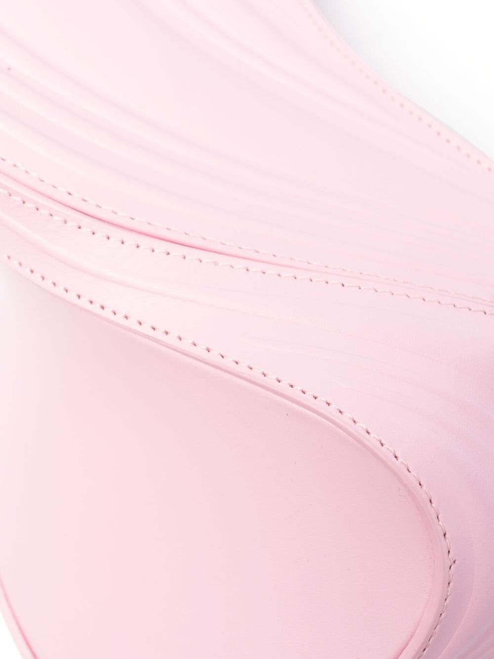 small Spiral Curve 01 embossed crossbody bag - 4