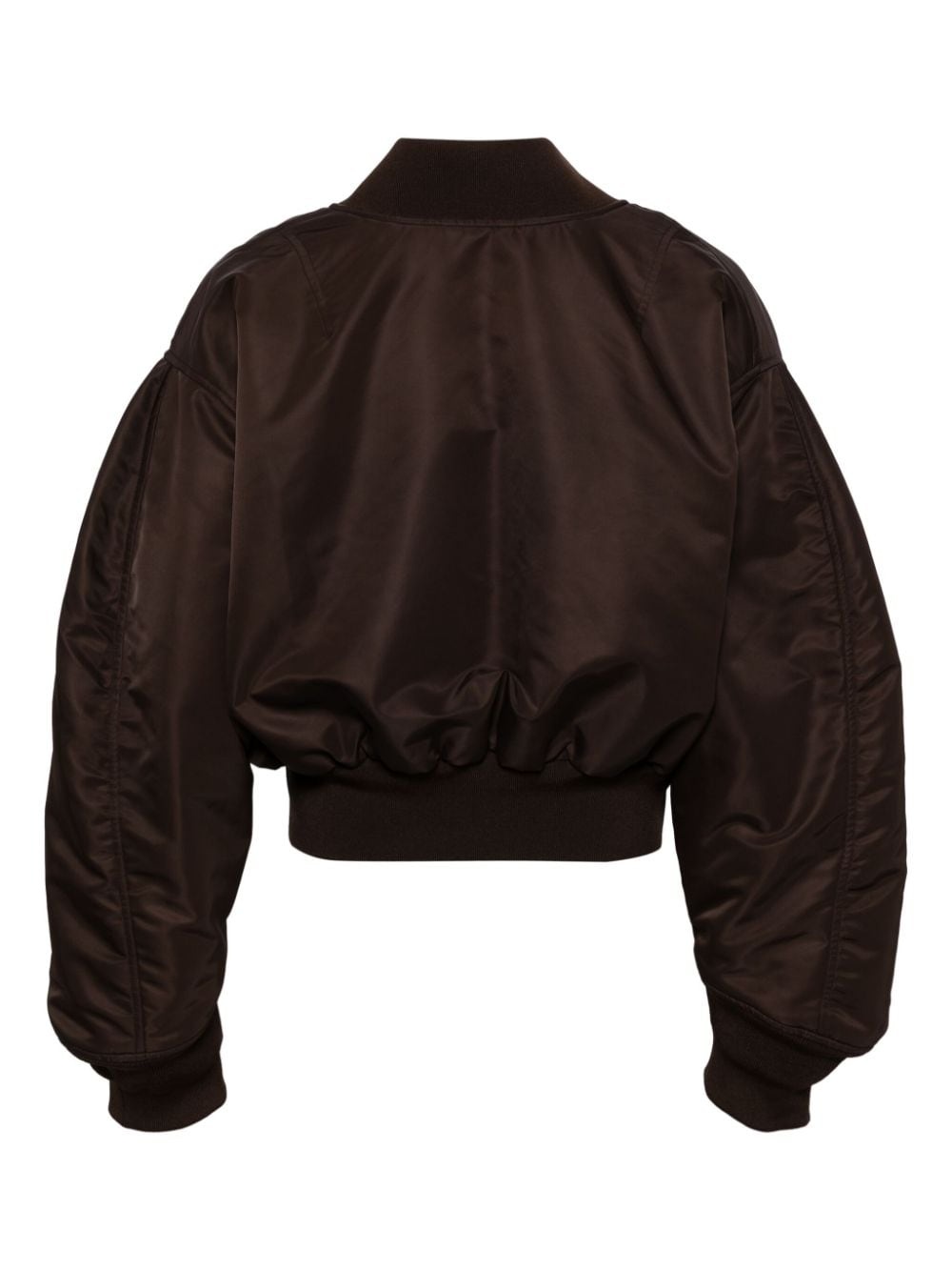 cropped bomber jacket - 2