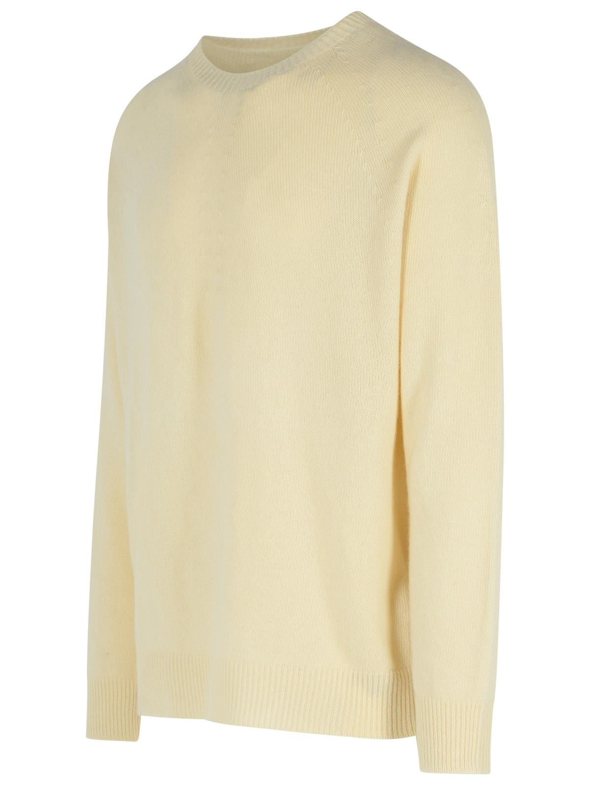 Jil Sander Ivory Virgin Wool Blend Sweater Men - 2