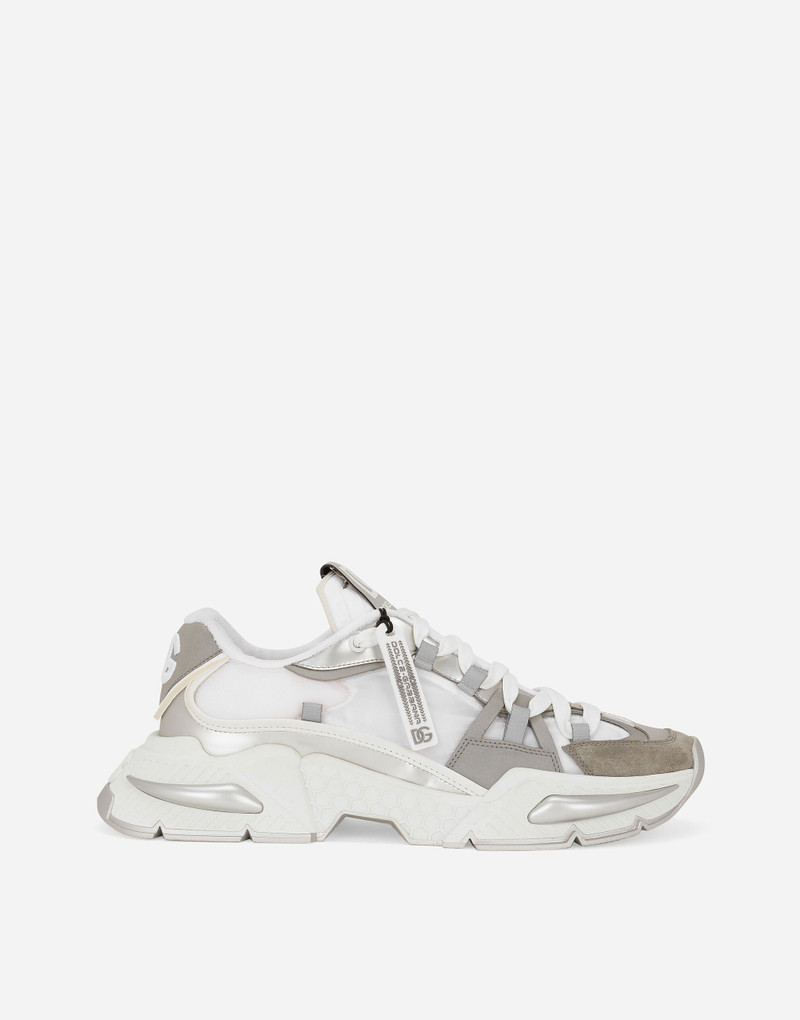 Mixed-material Airmaster sneakers 1