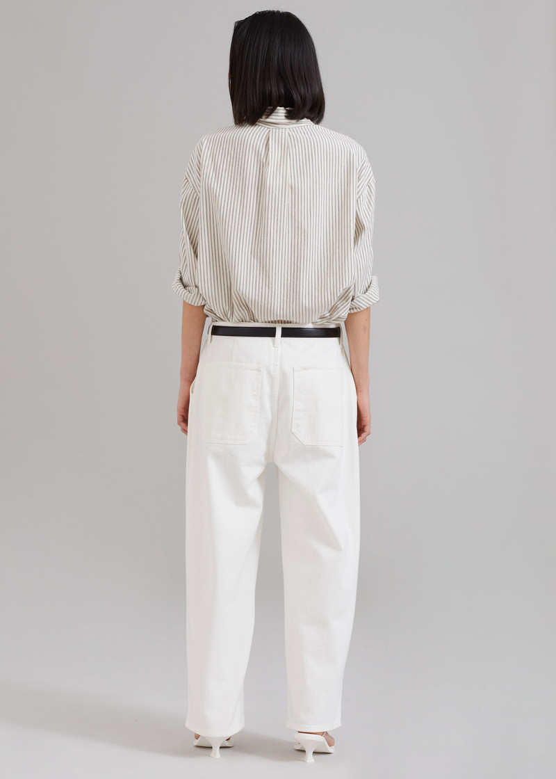 Drew Denim Pants - White 14