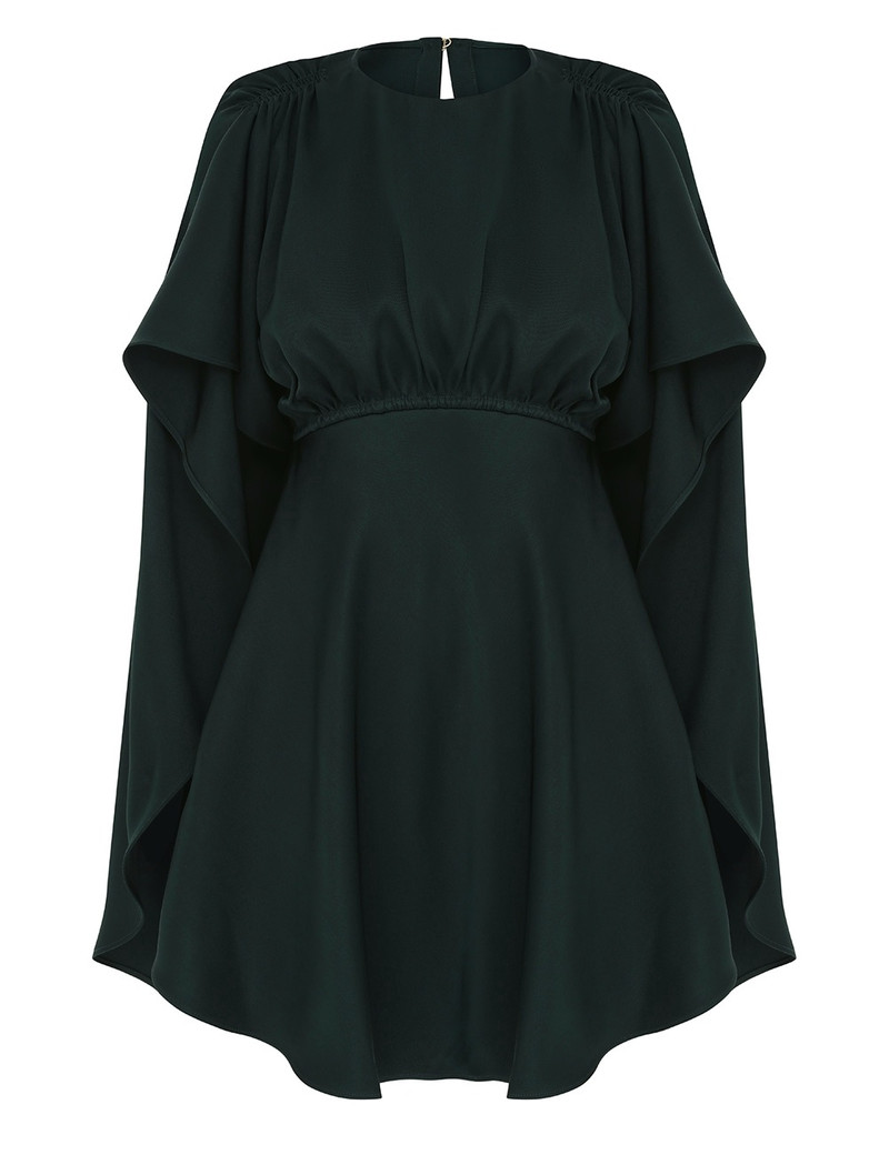 EDEN CASCADING MINI DRESS - 1