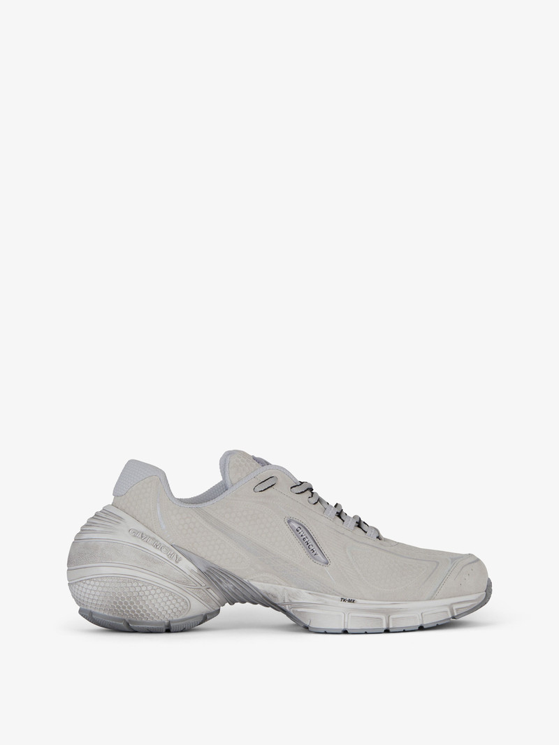 TK-MX RUNNER SNEAKERS IN SUEDE WITH USED EFFECT - 1