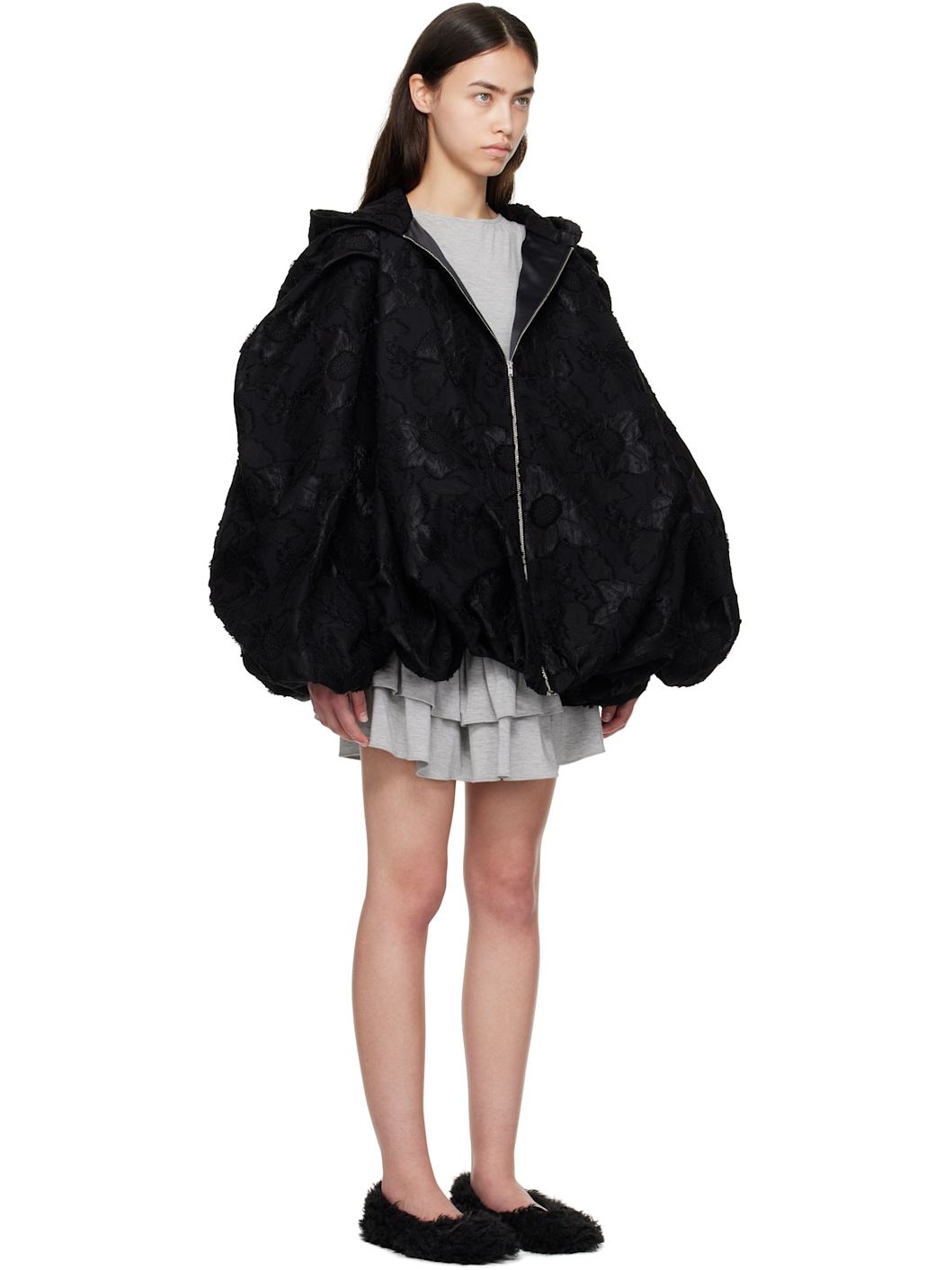 Black Pillow Jacket - 2