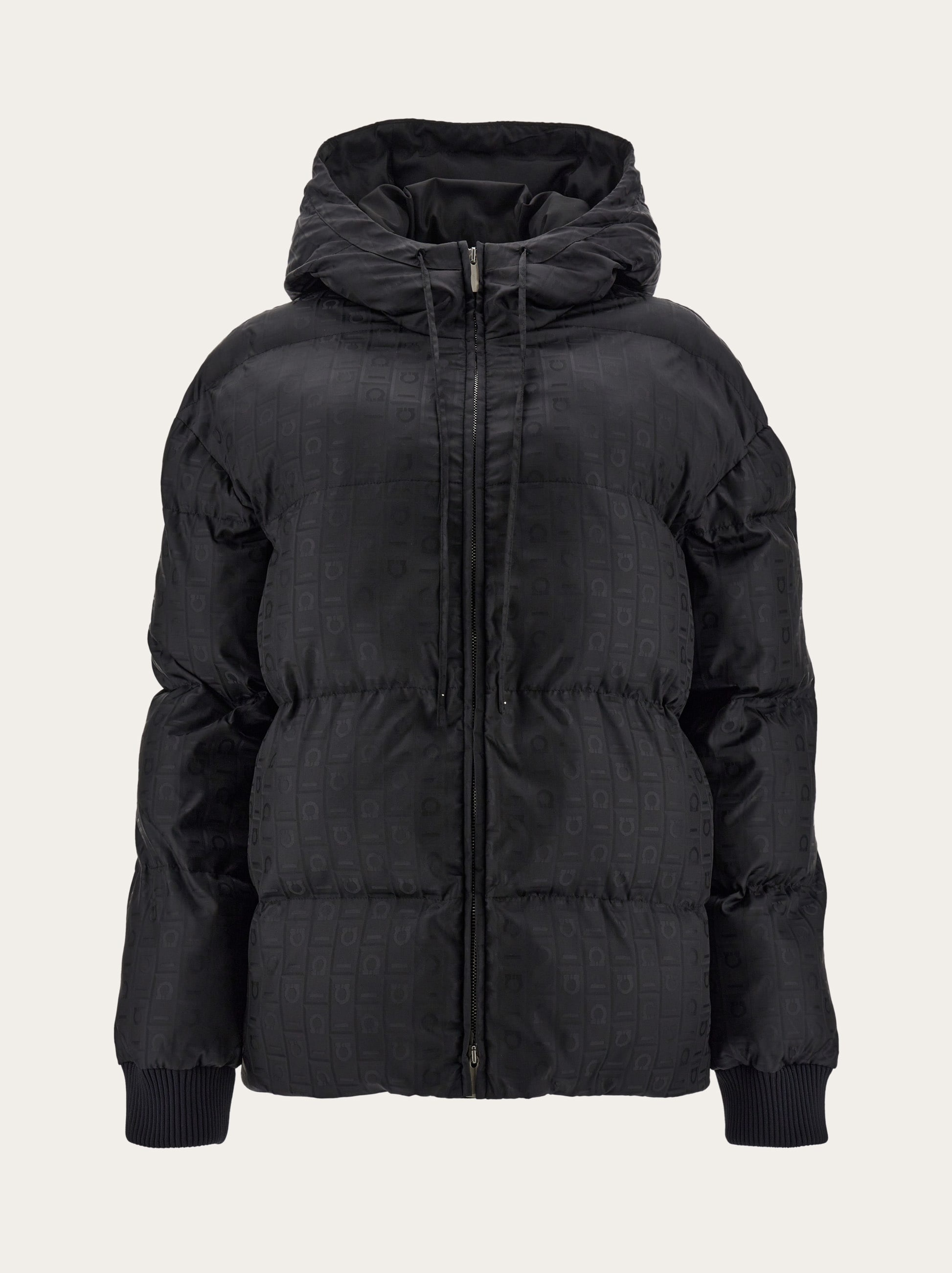 Ferragamo Monogram jacquard quilted jacket - 1