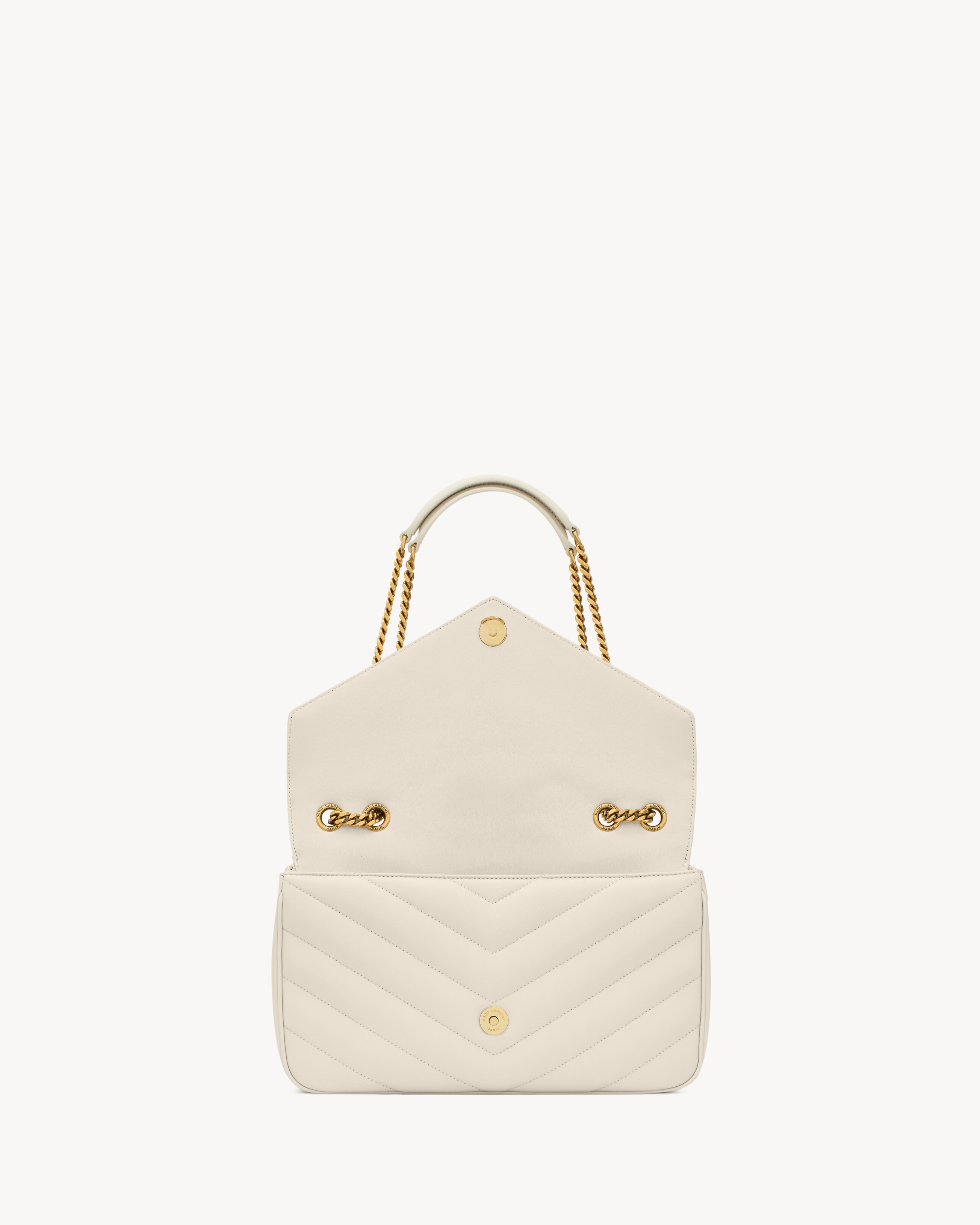 LOULOU MEDIUM IN MATELASSÉ LAMBSKIN - 5