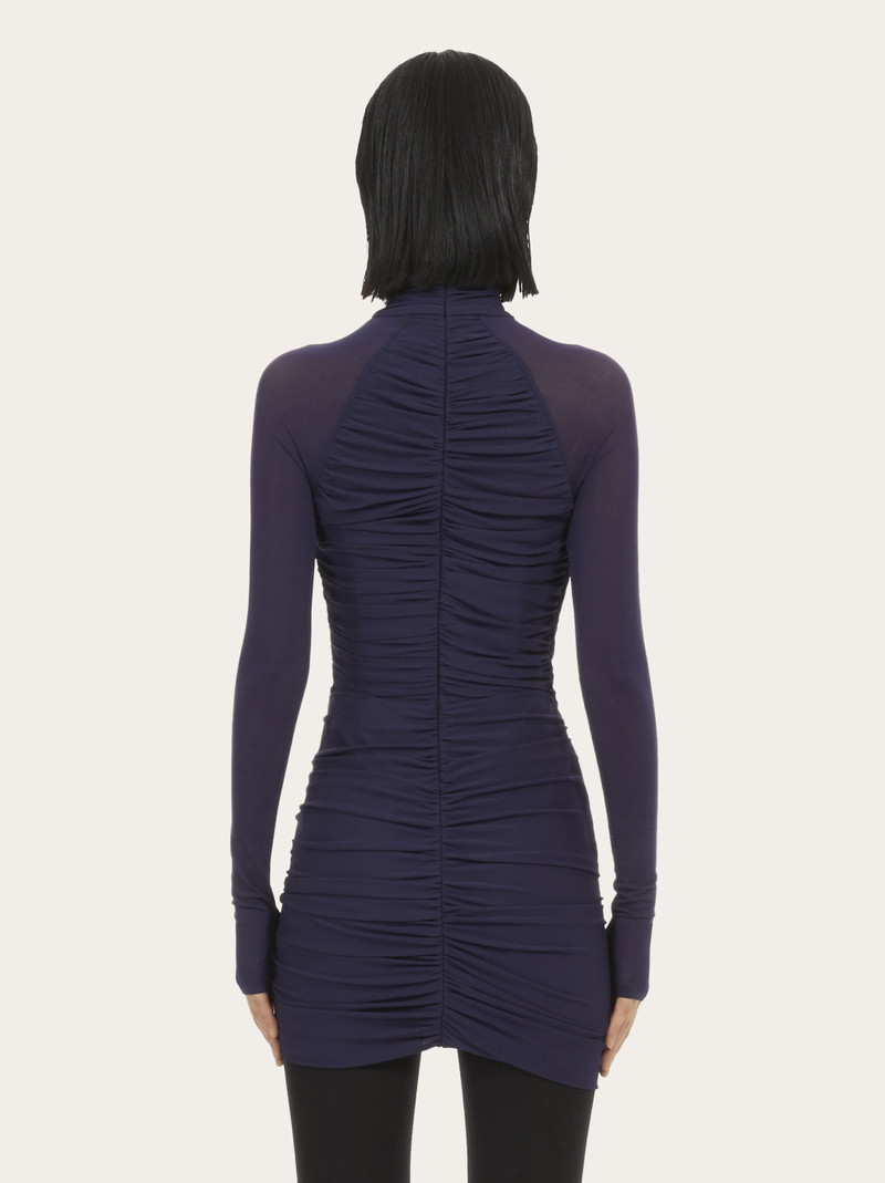 Mini drape dress 3