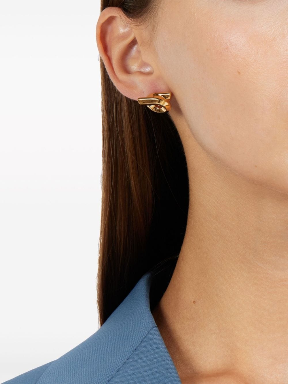Gancini stud earrings - 4