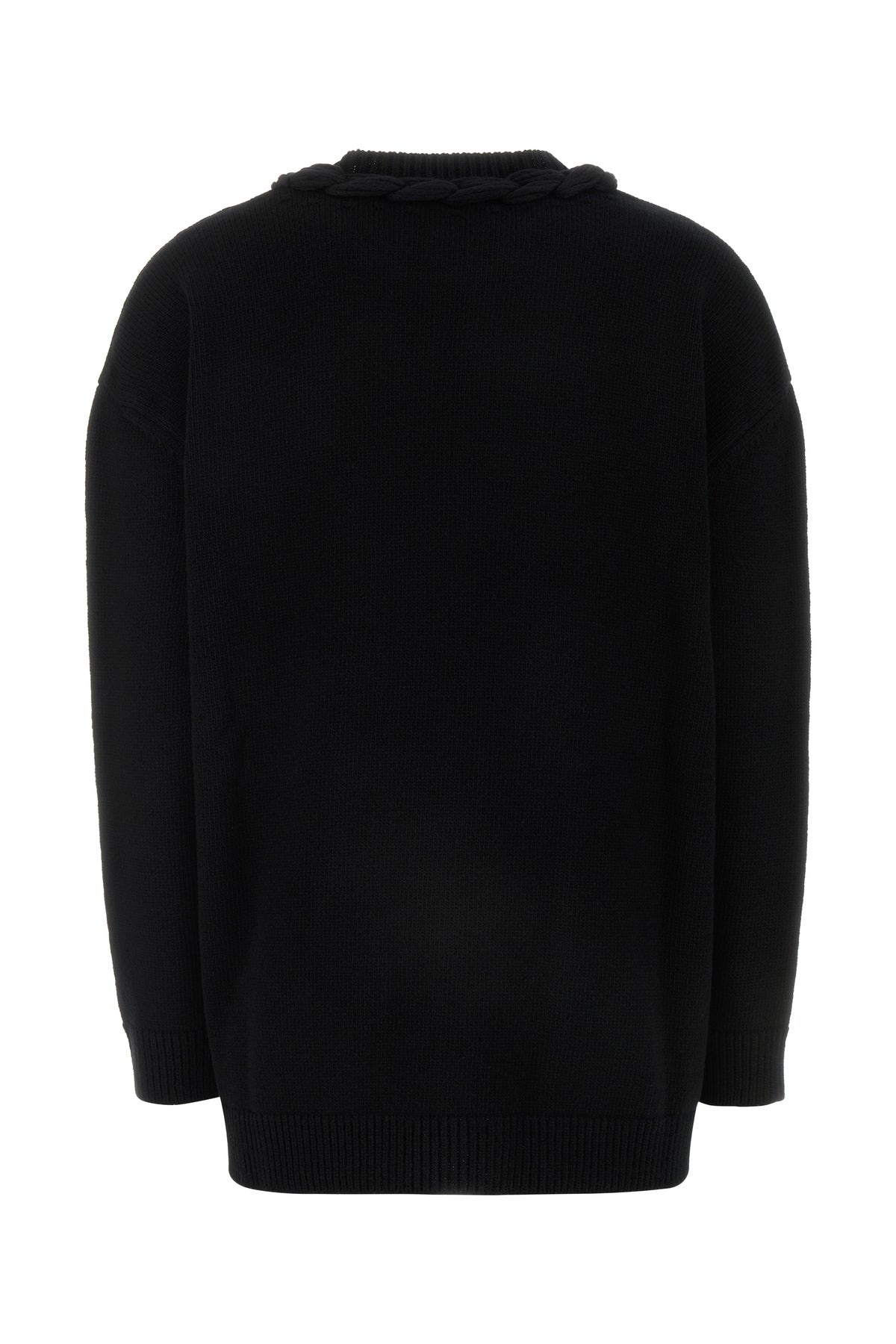 Black wool sweater - 2