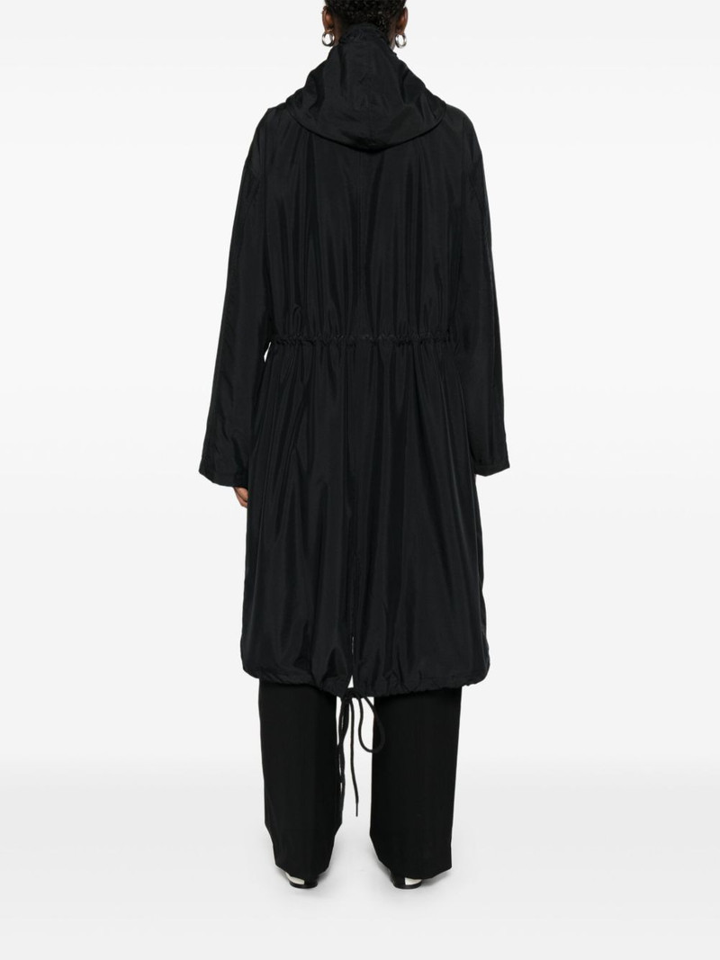 hooded drawstring coat 4