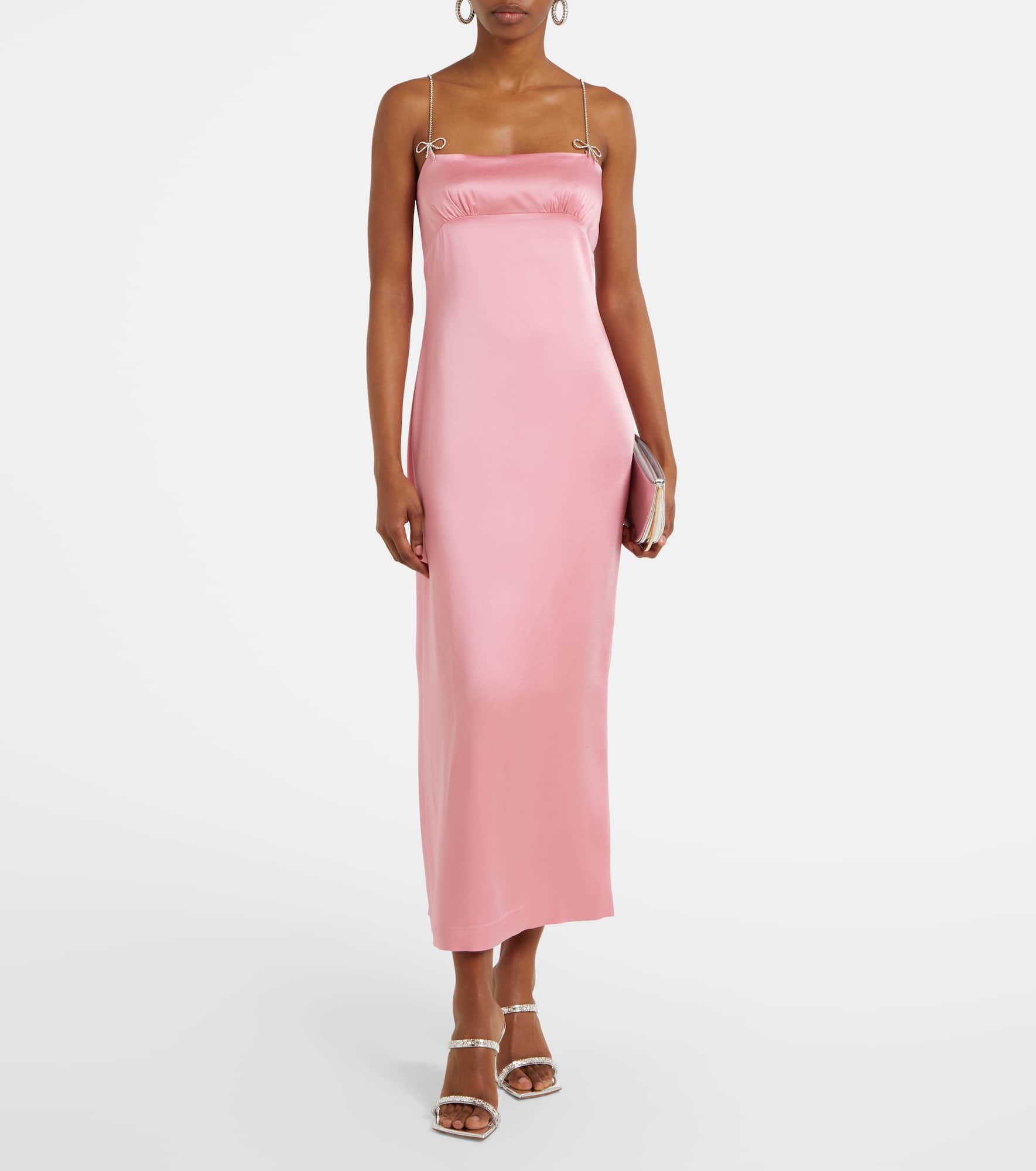 Envers embellished satin midi dress - 2