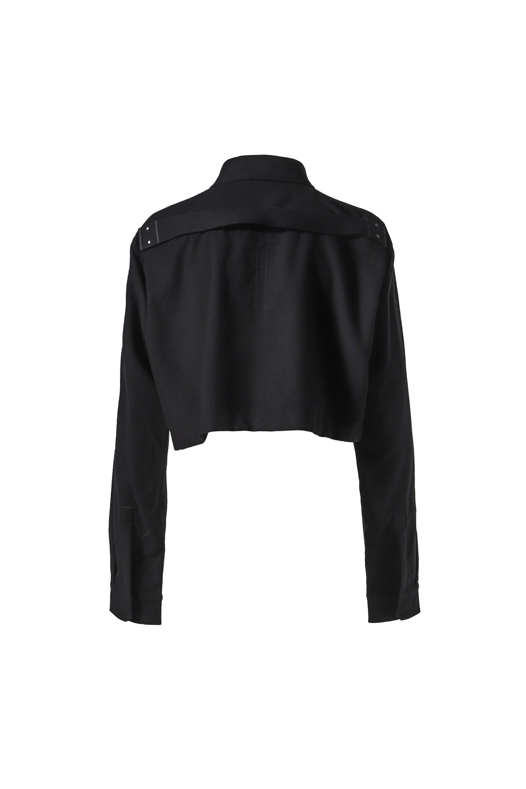 Rick Owens CROPPED OUTERSHIRT / BLK | nubiantokyo | REVERSIBLE