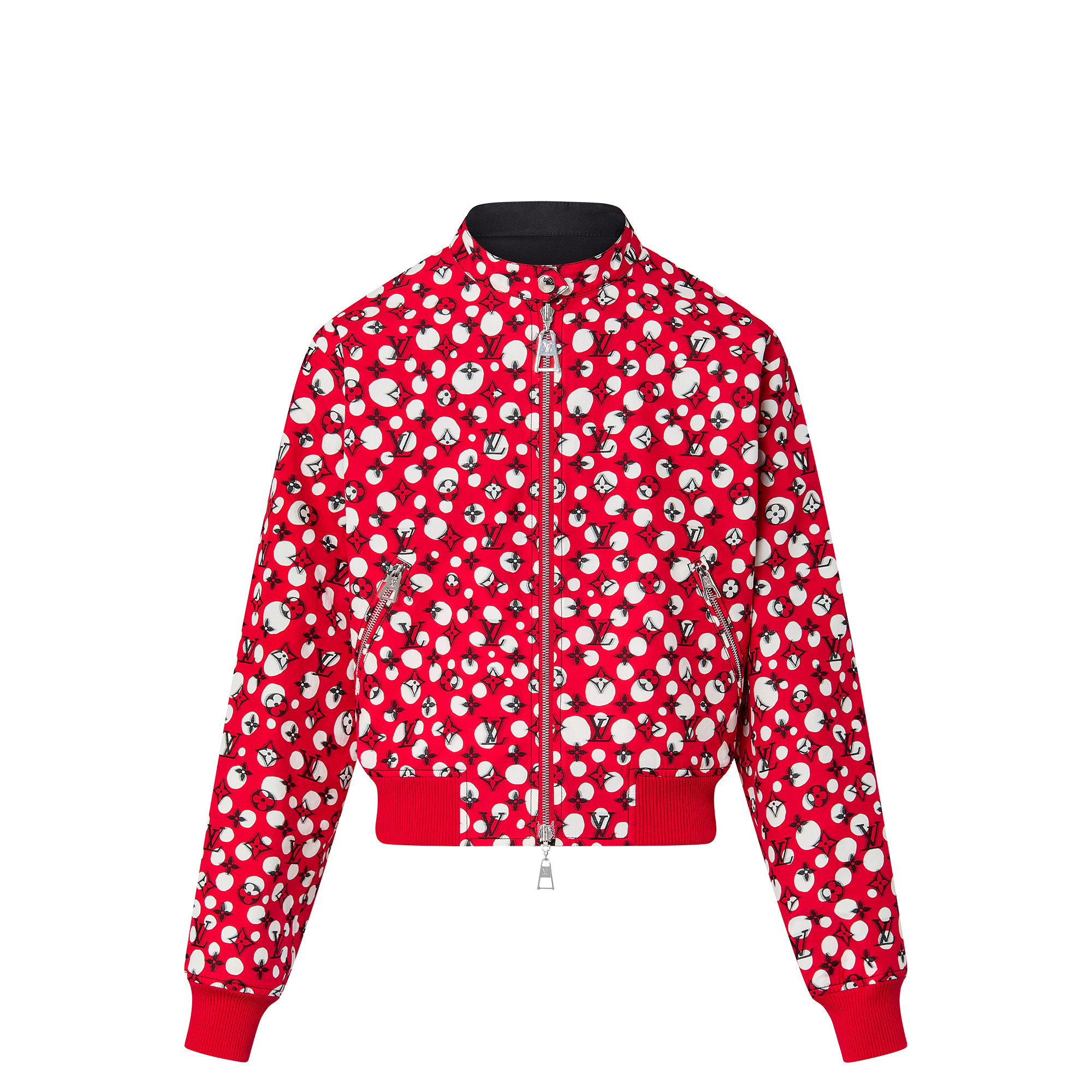 LV x YK Reversible Infinity Dots Bomber Jacket - 1