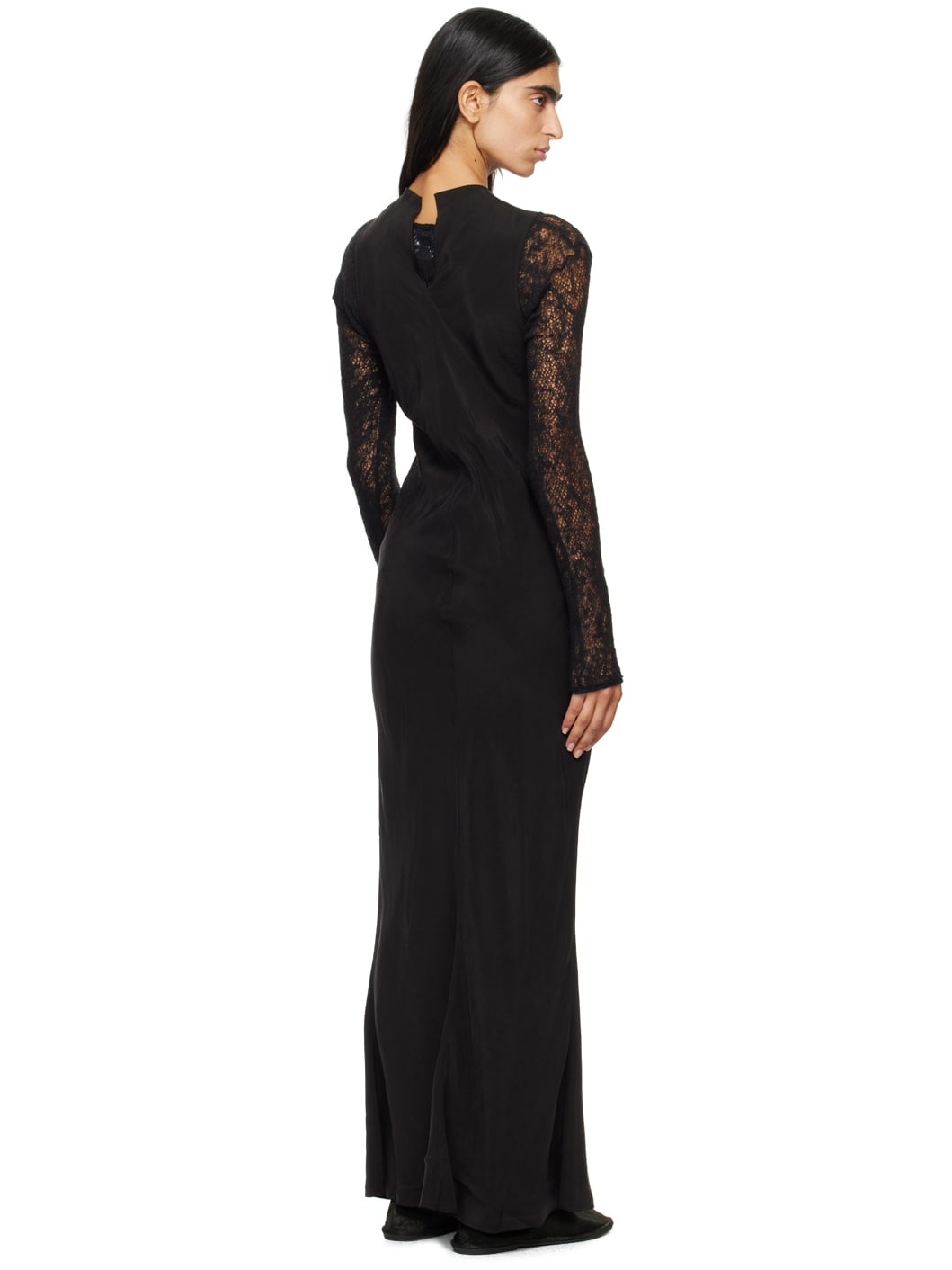 Black No.298 Maxi Dress - 3