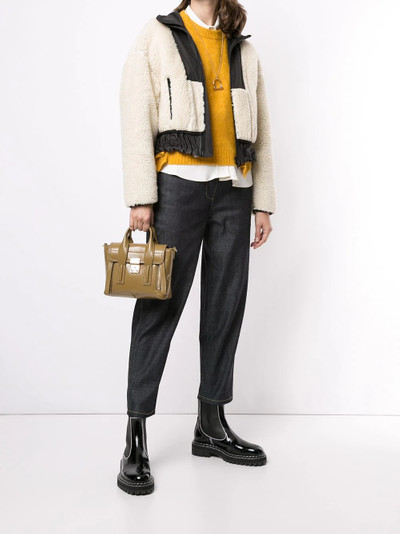 3.1 Phillip Lim sherpa bonded cropped jacket outlook