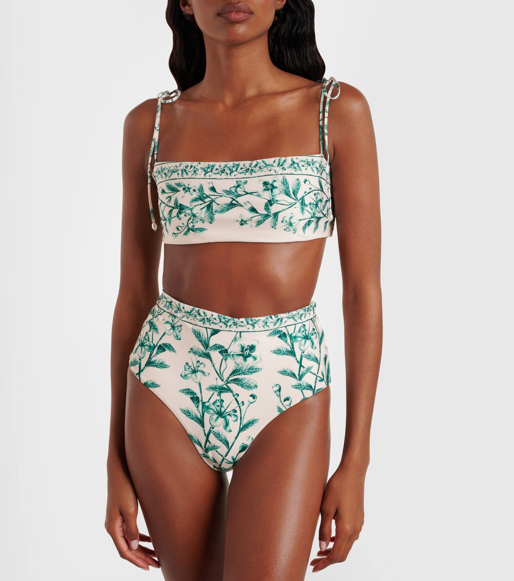Primavera floral bikini top - 2