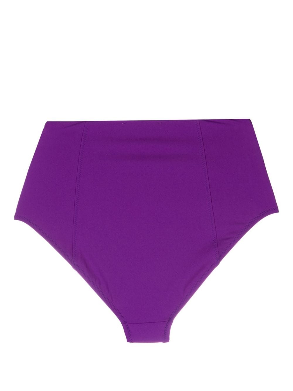 plain high-waist bikini bottoms - 2