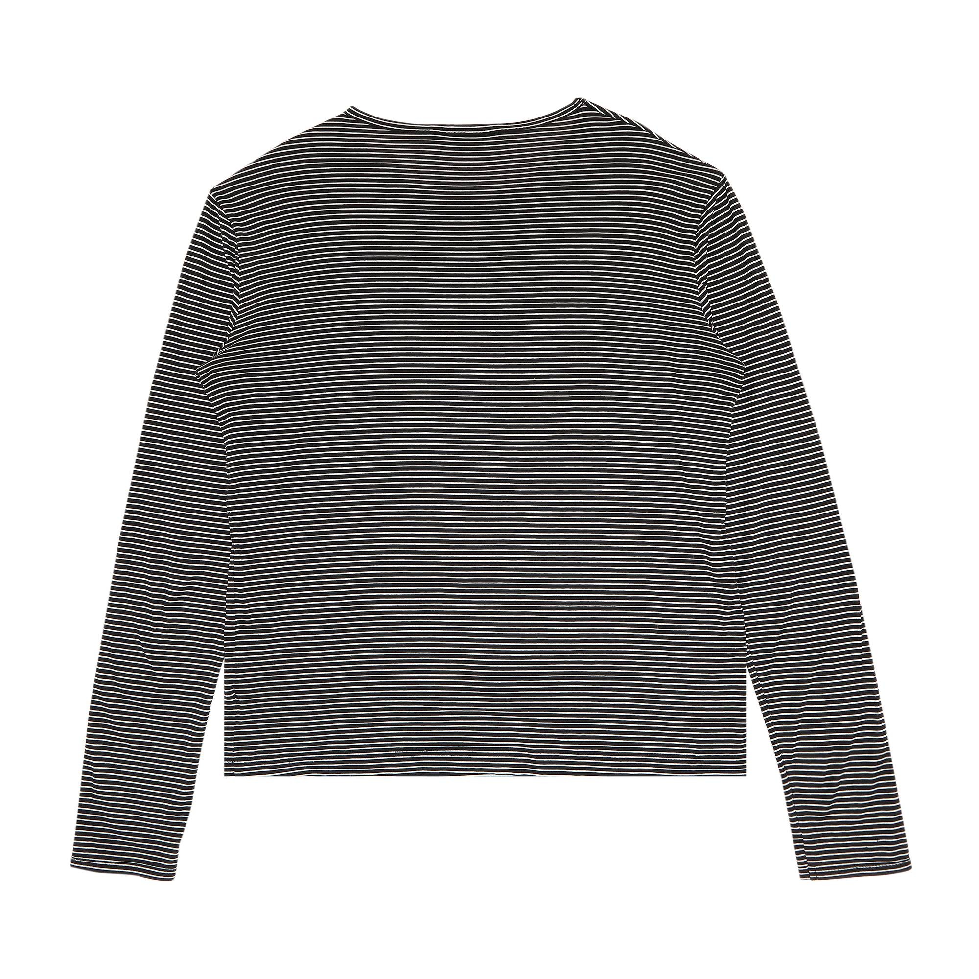 Vintage Raf Simons Woe Unto Those Stretch Long-Sleeve 'Black/White' - 2