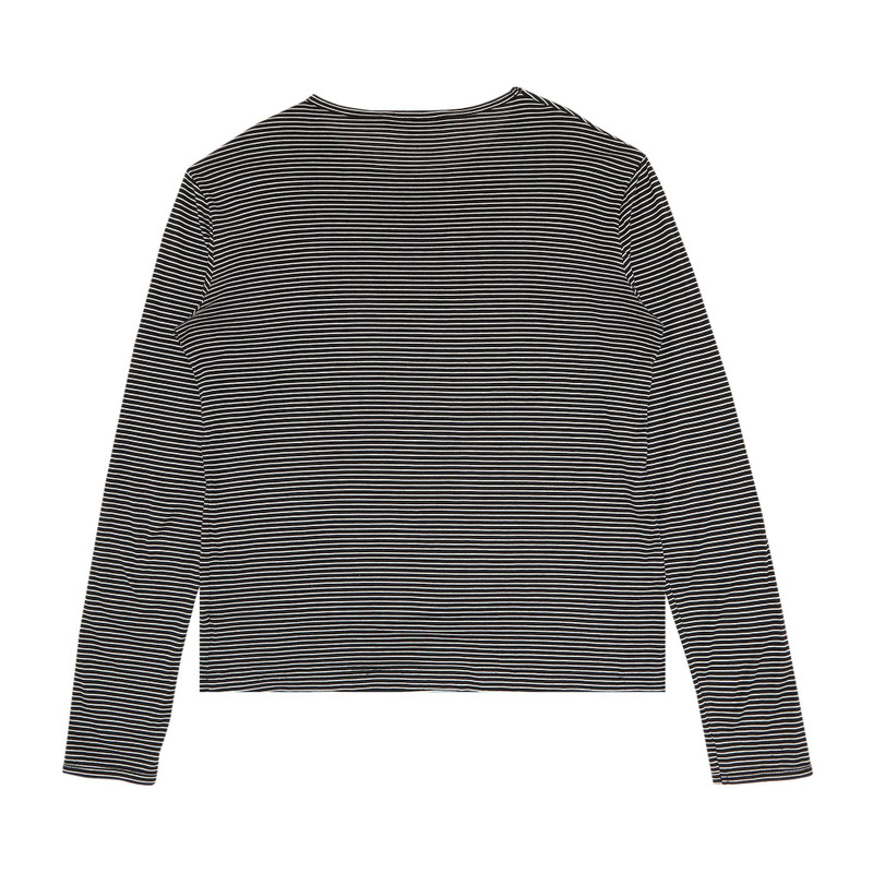 Raf Simons Vintage Raf Simons Woe Unto Those Stretch Long-Sleeve 'Black/White' outlook