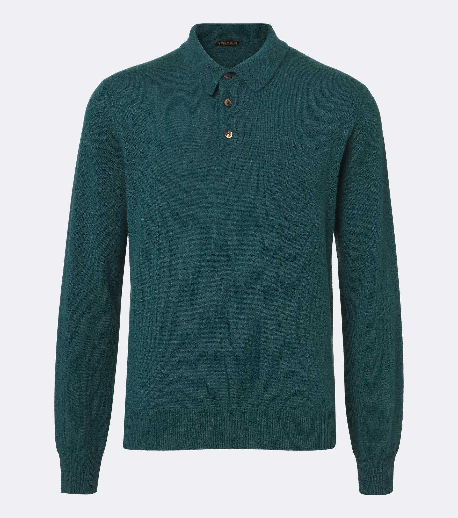 Cashmere polo sweater - 1