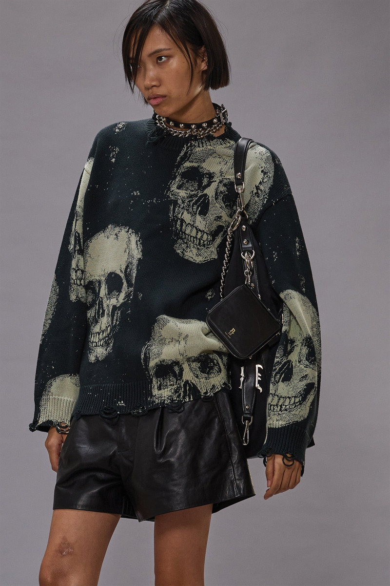 PRINTED BOYFRIEND SWEATER 1