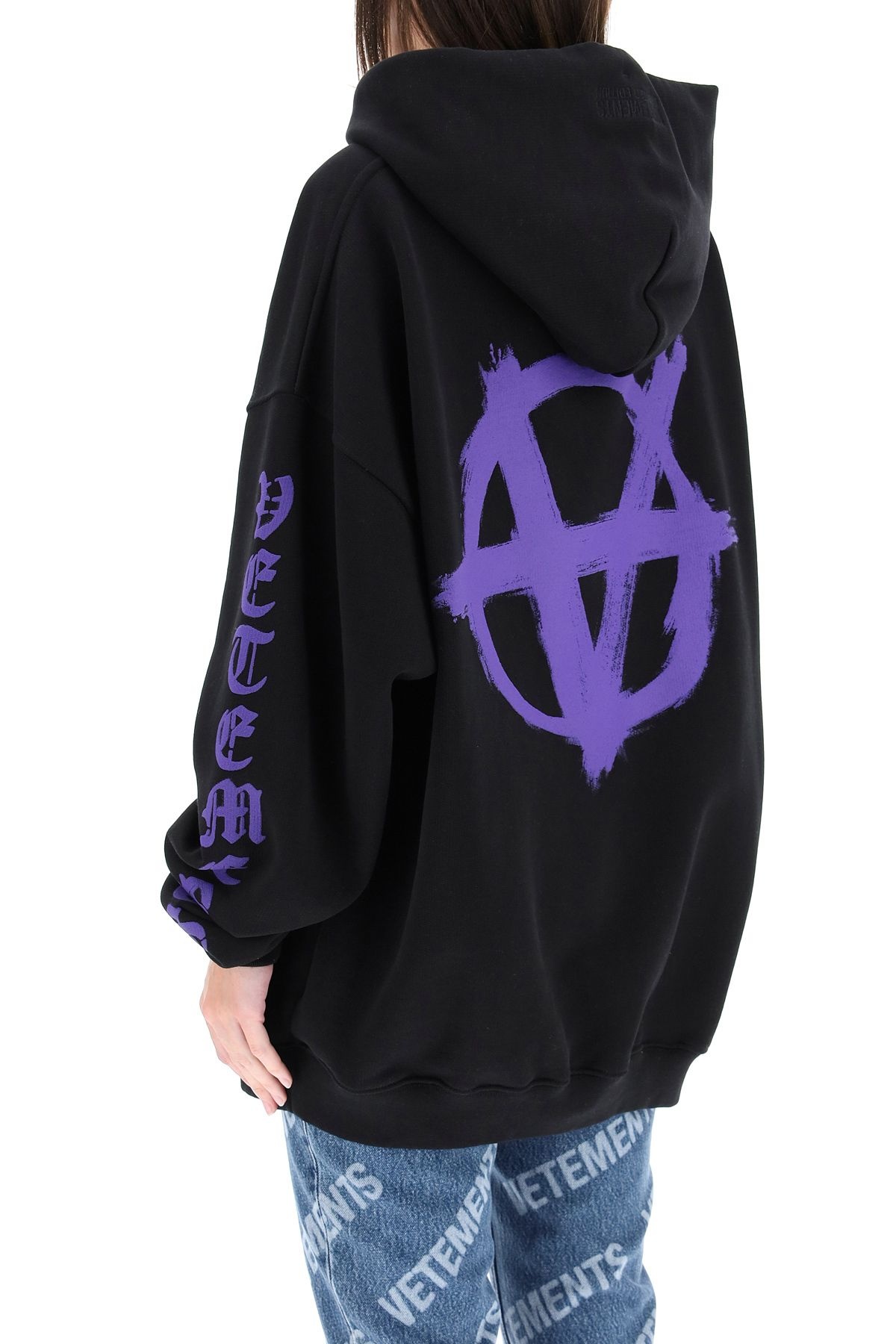 ANARCHY GOTHIC LOGO HOODIE - 4