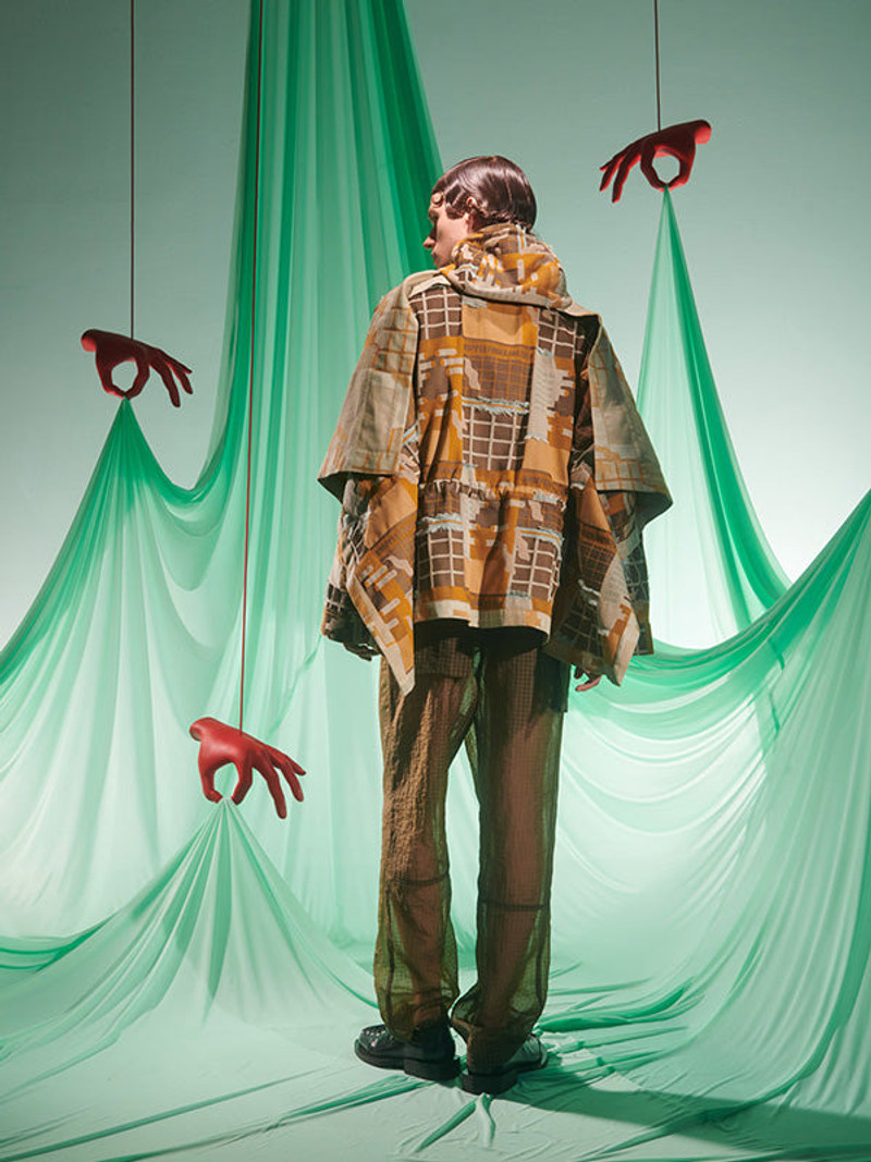 UNCUT SHORT PARKA - SPICE FINGER FACTORY 4