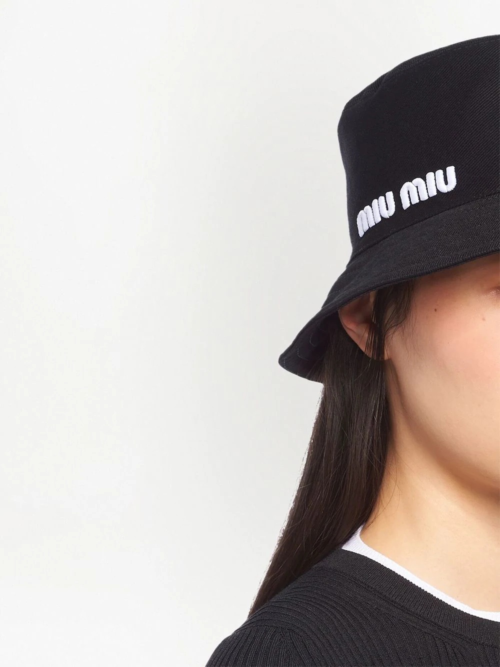 logo bucket hat - 3