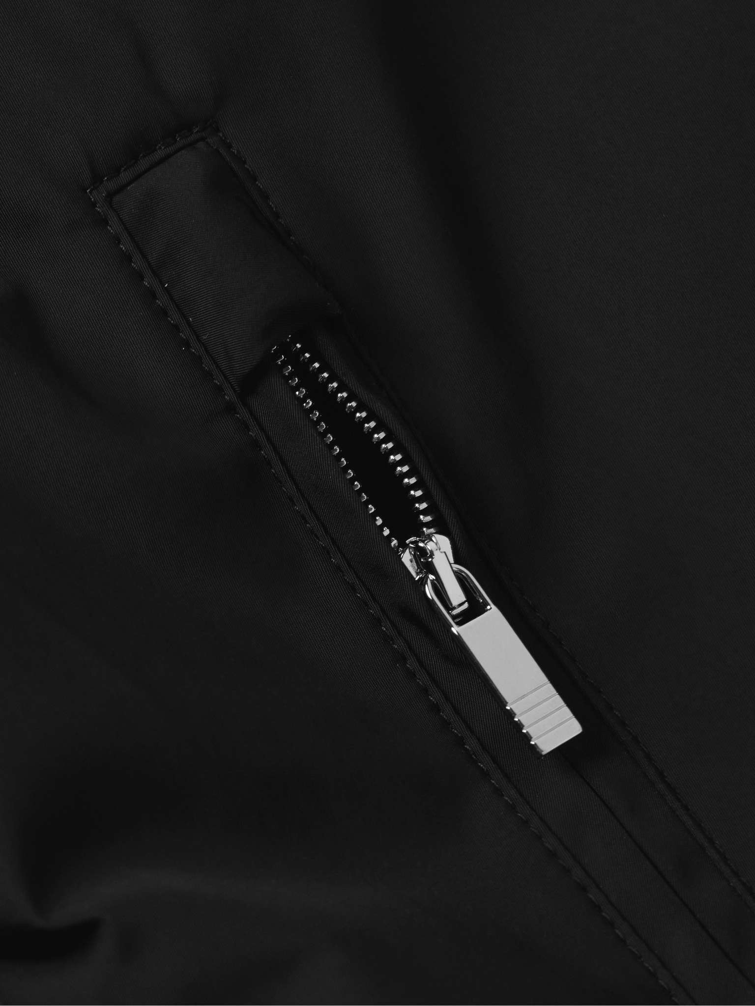 Cotton-Corduroy Trimmed Gabardine Jacket - 3