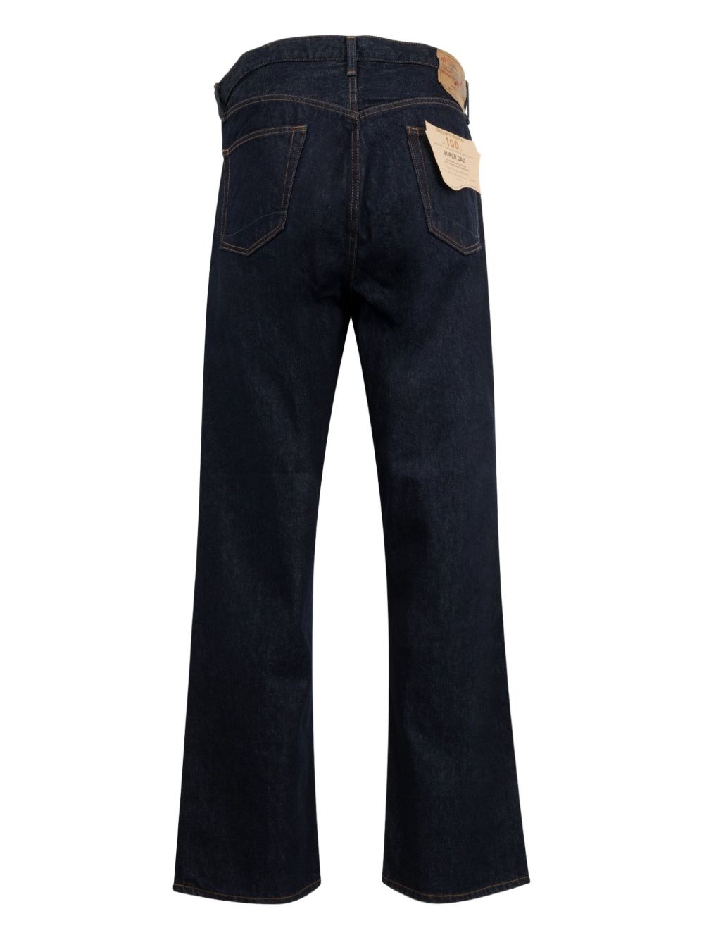 high-waisted jeans - 2