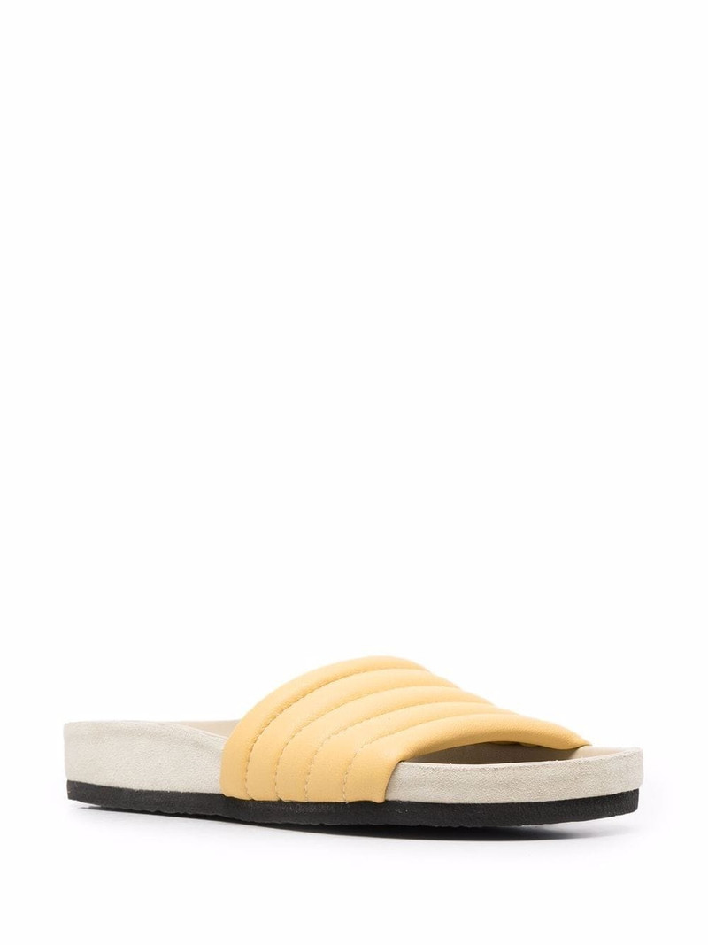 Isabel Marant Shellea padded slides outlook