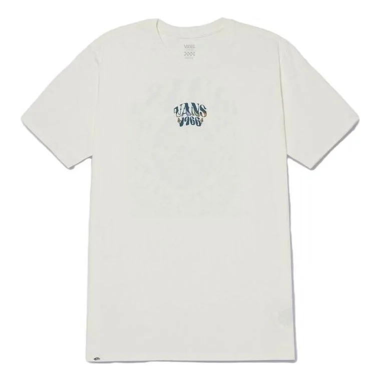 (WMNS) Vans Peace GFX Tee 'Off White' VN00092ZFS8 - 1