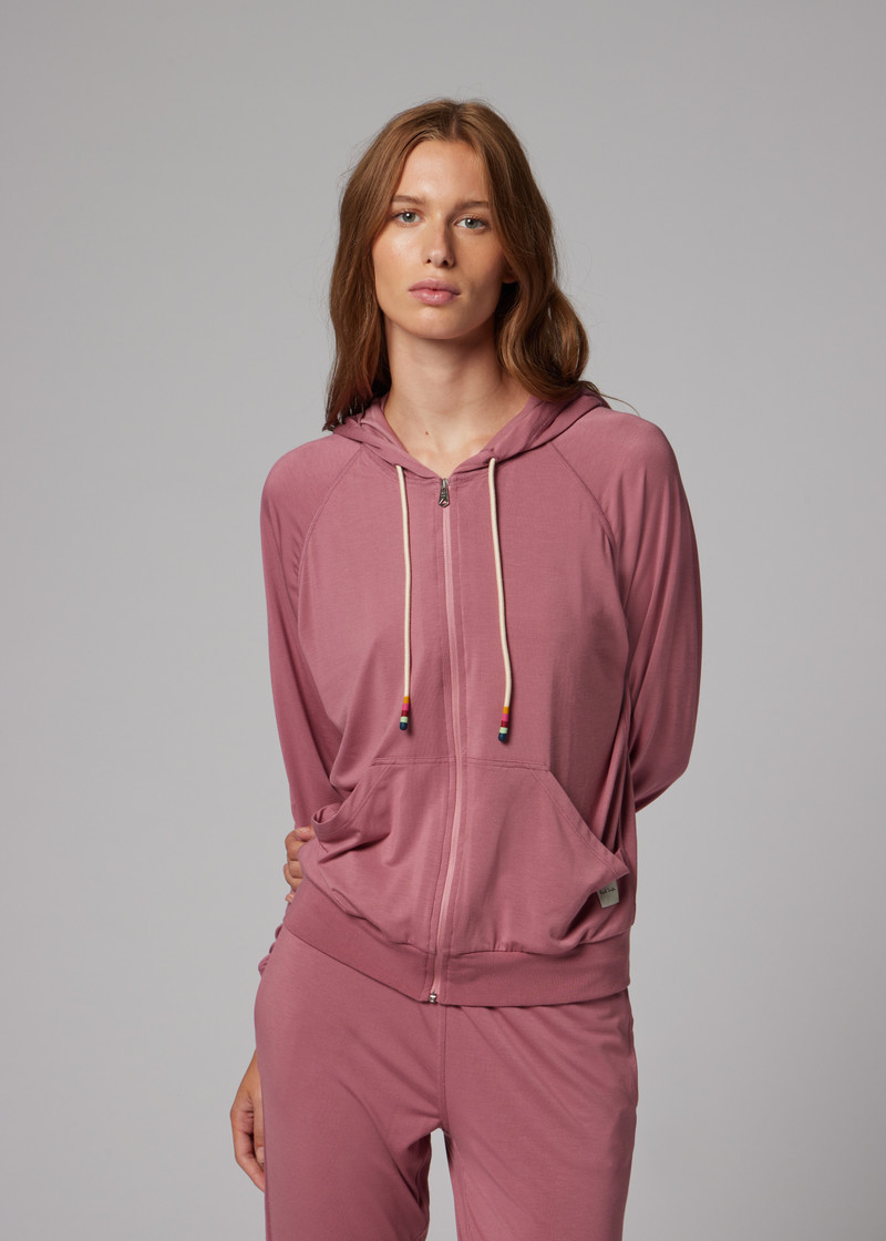 Women's Dusky Pink Modal-Blend Loungewear Set 7