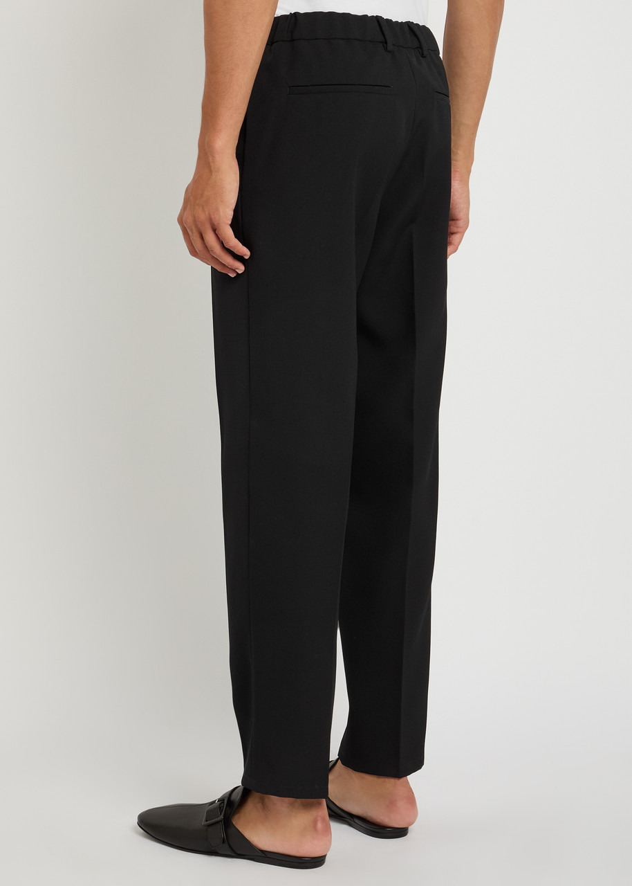 Jil Sander Sharp Garbardine Wool Trousers - 3