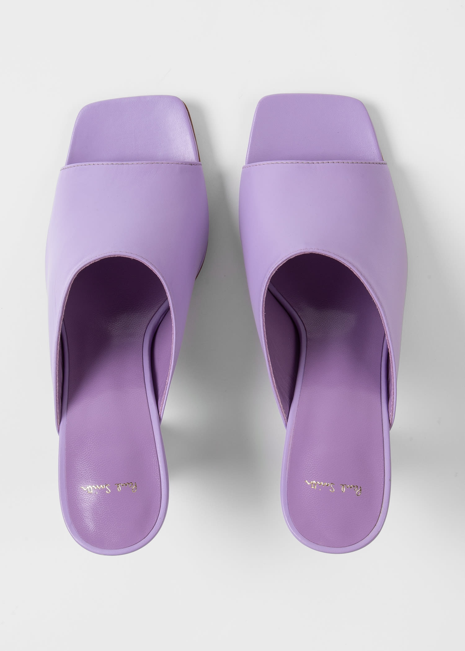 'Ford' Leather Mules - 5