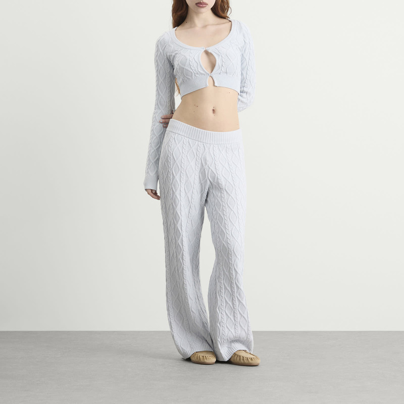 SKIMS SKIMS Snow Bunny Straight Leg Pants outlook