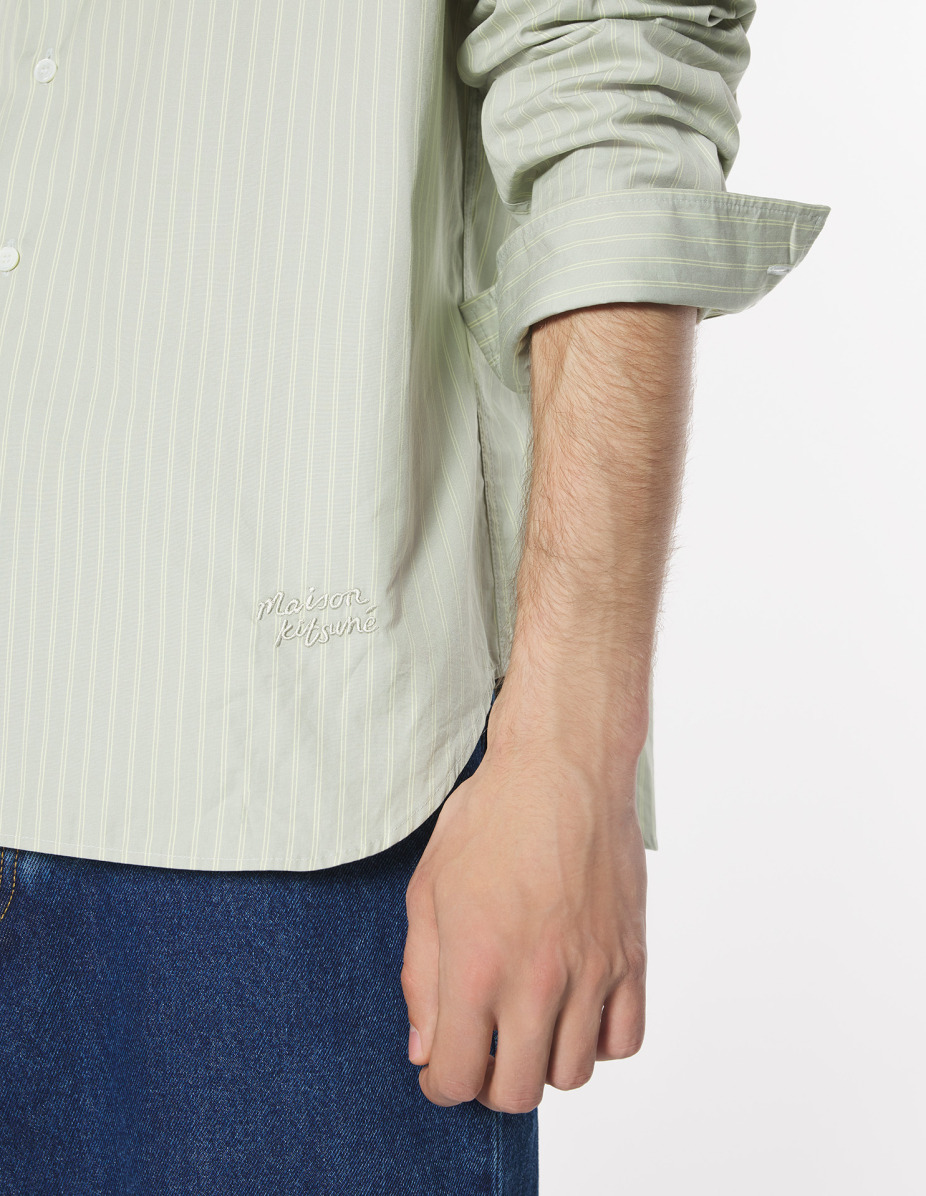 MAISON KITSUNE HANDWRITING RELAXED SHIRT - 4