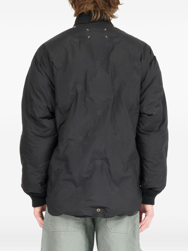 Maison Margiela buttoned-up padded jacket outlook