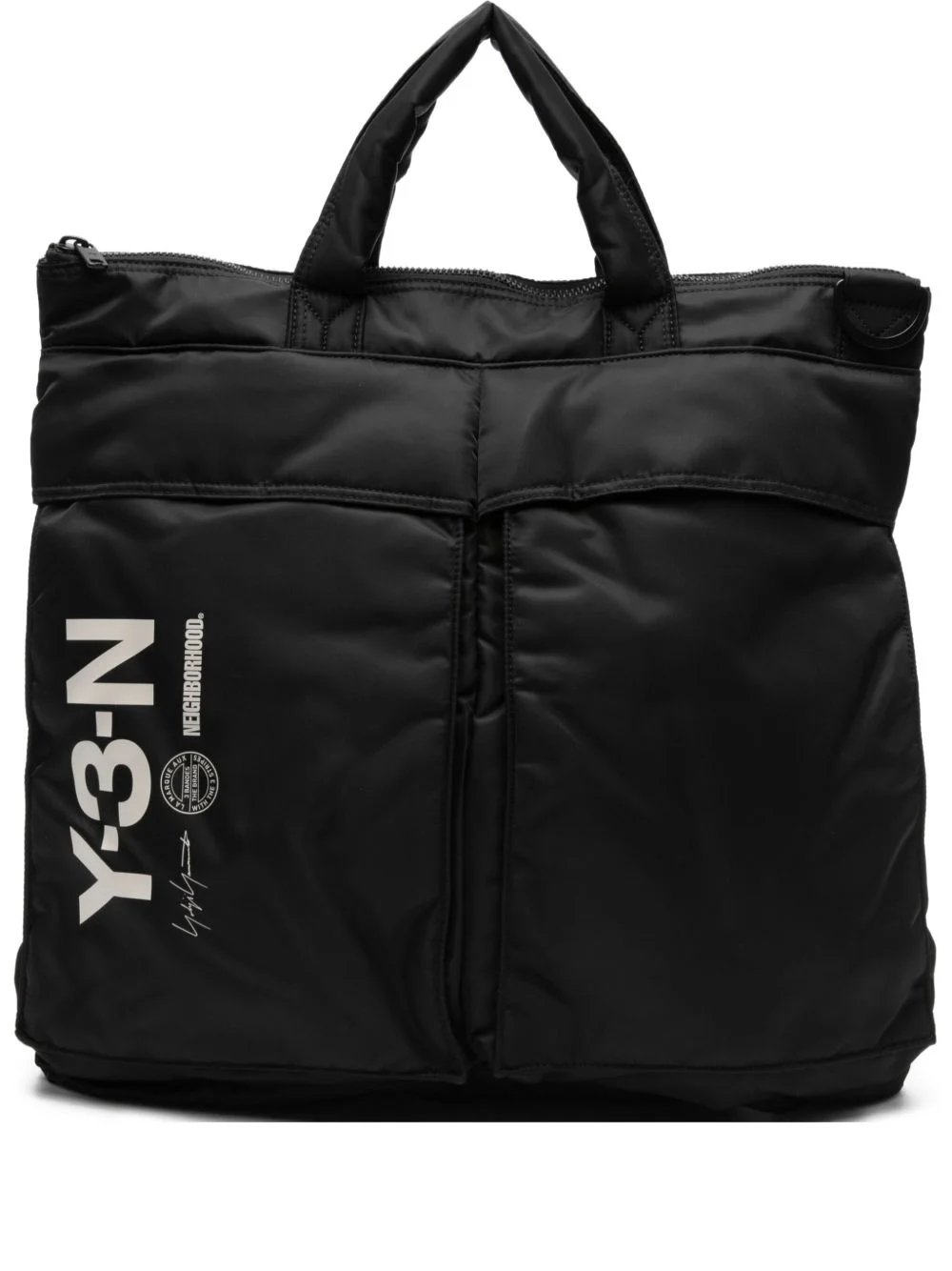 Y-3-N zip tote bag - 1