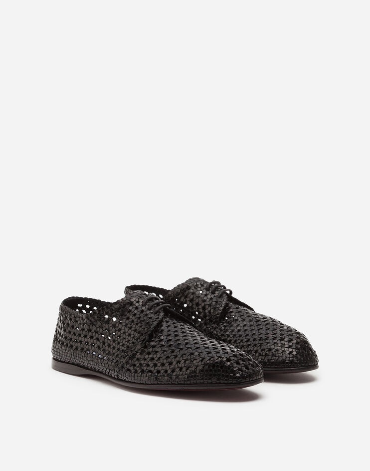 Hand-woven derby shoes - 2